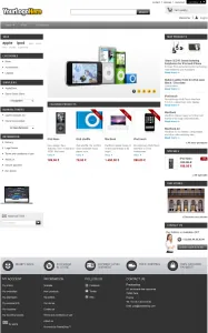 Prestashop 1.5 - default téma kinézete