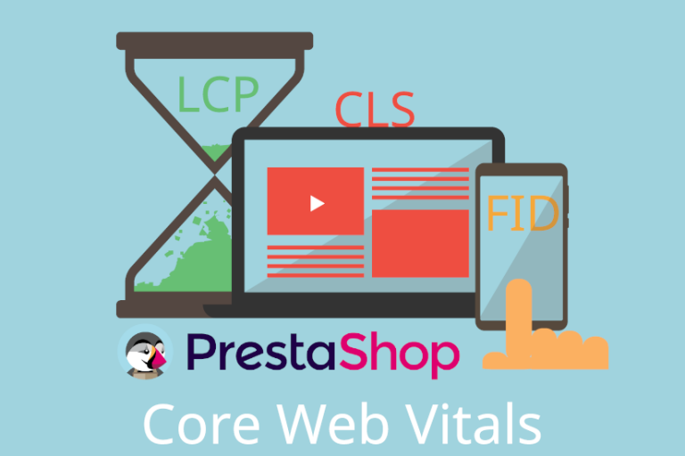 LCP, CLS és FID webes vitals-mutatók Prestashop